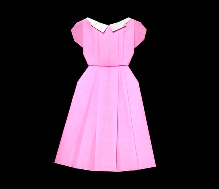 Origami Dress by Sato Keiko on giladorigami.com