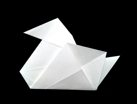 Origami Duck by Edwin Corrie on giladorigami.com