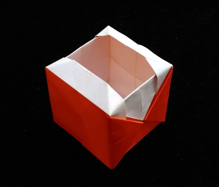 Origami Dust box by Enomoto Nobuyoshi on giladorigami.com