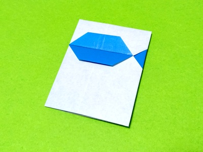 Origami Envelope with a fish by Nashimoto Ryuko on giladorigami.com