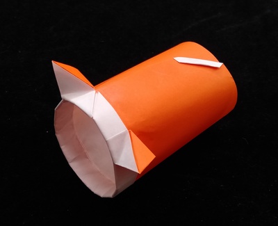Origami Flying cat by Ishibashi Hideo on giladorigami.com
