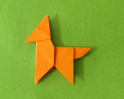 Origami Fox by Matsuno Yukihiko on giladorigami.com