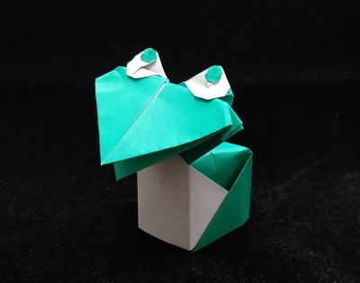 Origami Frog by Enomoto Nobuyoshi on giladorigami.com