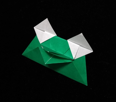 Origami Frog head by Koya Ohashi on giladorigami.com