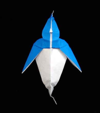 Origami Ghost by Pasquale d