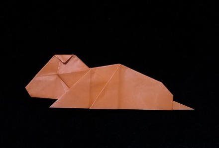 Origami Hamster by Niwa Taiko on giladorigami.com