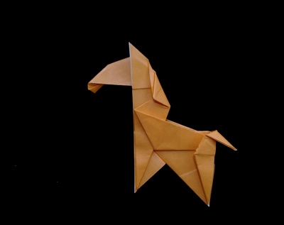 Origami Horse by Kodama Isao on giladorigami.com