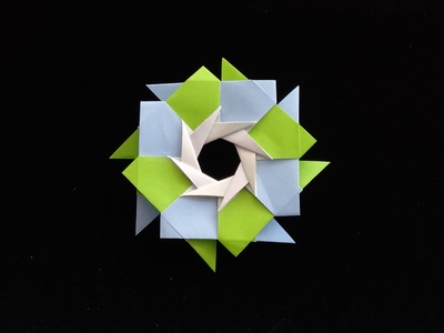 Origami Kay-ring by Jose Meeusen (Krooshoop) on giladorigami.com