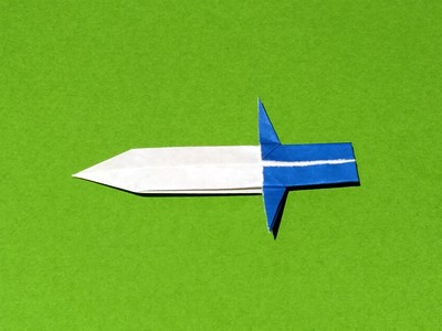 Origami Dagger by Robert Harbin on giladorigami.com