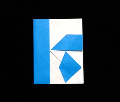Origami Letter k by Katsushi Nosho on giladorigami.com