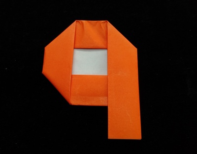 Origami Letter q by Katsushi Nosho on giladorigami.com