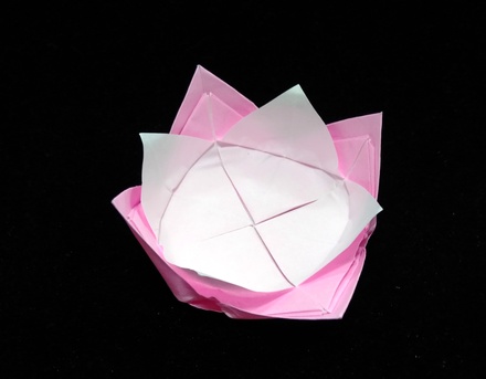 Origami Lotus flower by Kosho Uchiyama on giladorigami.com