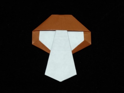 Origami Mushroom by Kazue Asai on giladorigami.com