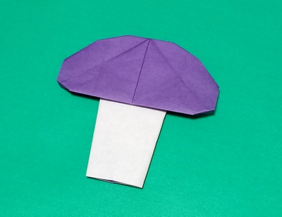 Origami Mushroom by Tim Gillam on giladorigami.com