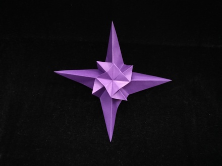 Origami Nativity star by Shelby Grayson on giladorigami.com