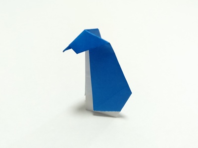 Origami Penguin by Marc Kirschenbaum on giladorigami.com