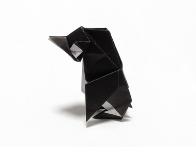 Origami Penguin by Oriol Esteve on giladorigami.com