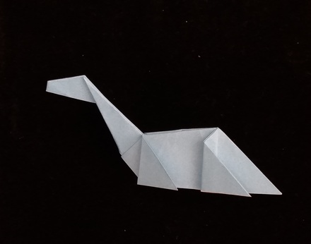 Origami Plesiosaurus by Matsuno Yukihiko on giladorigami.com