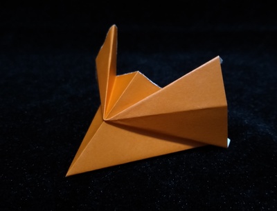 Origami Running dragon head by Sakurai Rie on giladorigami.com