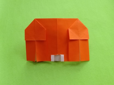 Origami Schoolhouse by Traditional on giladorigami.com