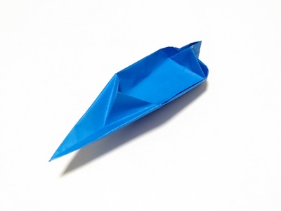 Origami Speedboat by Tony O