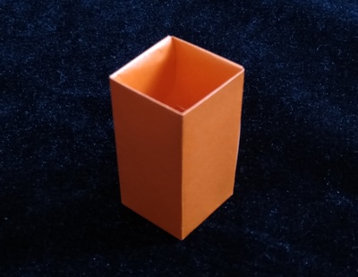 Origami Square prism by Miyuki Kawamura on giladorigami.com