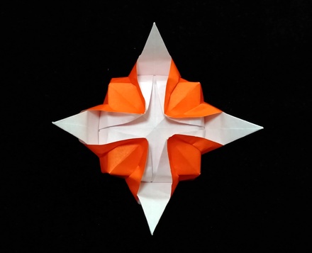 Origami Star lantern by Janson Chow on giladorigami.com