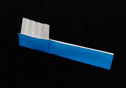Origami Toothbrush by Shivavam Narayanan on giladorigami.com