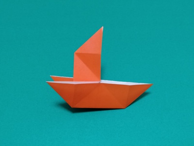 Origami Magic boat by Traditional on giladorigami.com