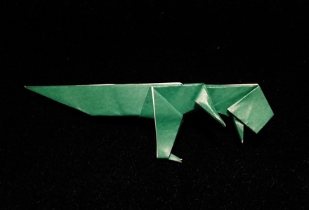 Origami Tyrannosaurus by Bram Cohen on giladorigami.com