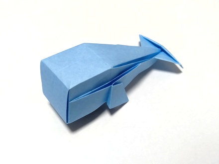 Origami Whale by Sakurai Ryosuke on giladorigami.com