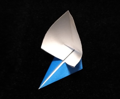Origami Wind surfer by Nick Robinson on giladorigami.com